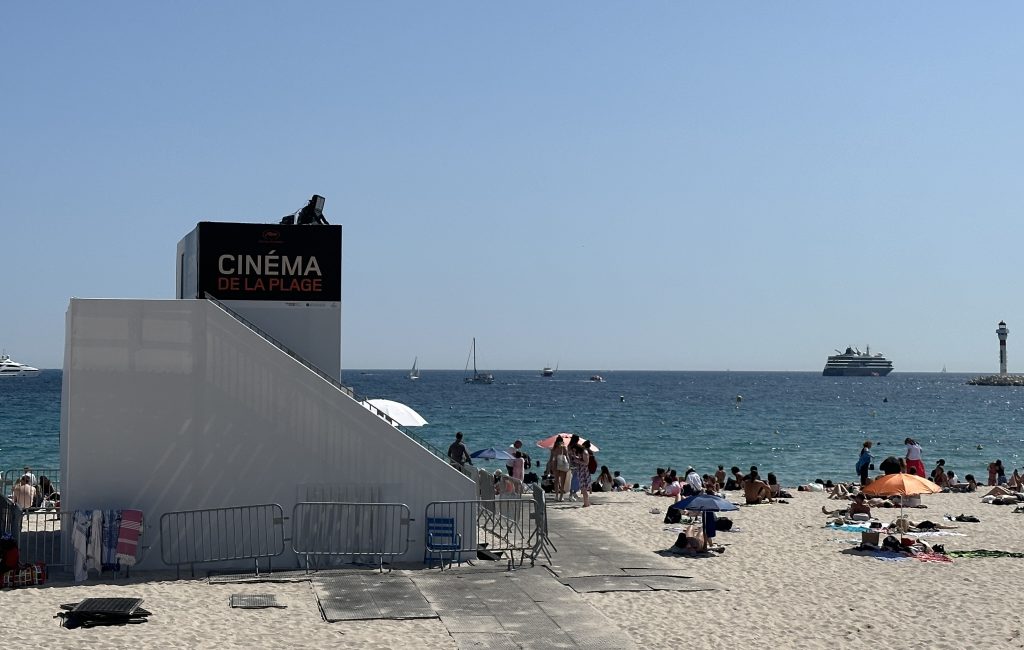Cinema de la plage at the Festival de Cannes