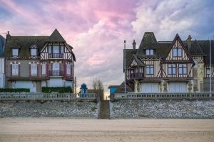 Normandy Travel Guide- Cabourg Beach homes